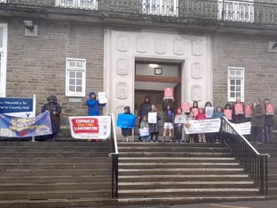 Carmarthenshire school closures move forward despite protests