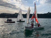 Light winds and slow start at Coppet Week before thrilling finish 