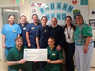 Family donates to NHS Charity in memory
