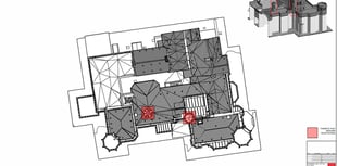 Hean Castle's new staircase plan approved
