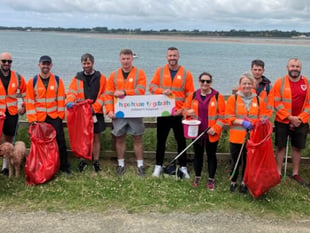 Welsh Water team volunteers 685 hours