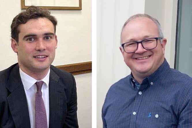 Henry Tufnell MP and Cllr Marc Tierney