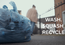 WATCH: Carmarthenshire Council's 'Wash and Squash' recycling campaign