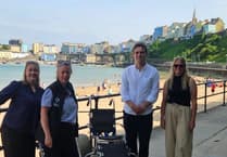 MP visits Tenby for outdoor accessibility projects
