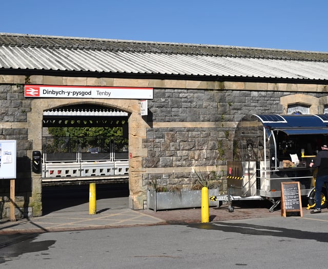 Tenby station coffee pod alcohol licence approved