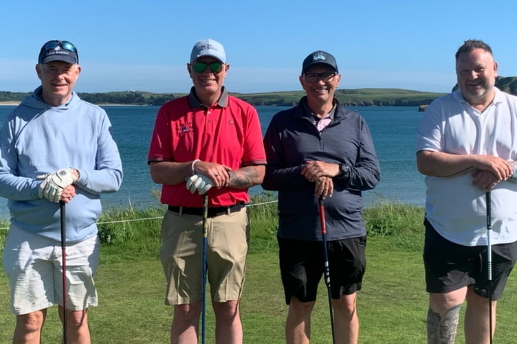 Tenby Golf Club captain's day was a huge success