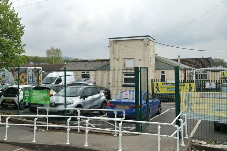 Ammanford Nursery School, which will close this summer (Google Maps and free for use for wire partners)