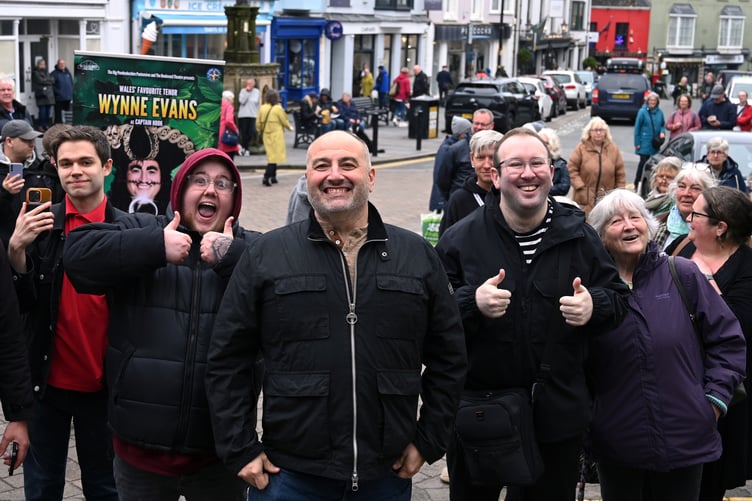 Wynne Evans Tenby