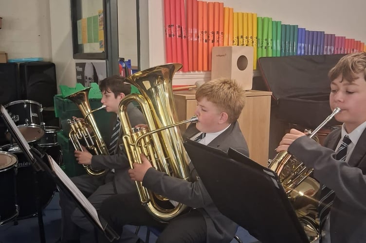 Musicians at Greenhill School