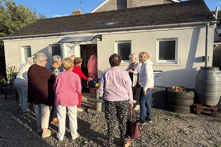 Whitland WI members had a tour of the town’s Community Shed last Wednesday which included a chance to look at some of the history files it holds. They are thankful to Debs Rutter for the informative talk.