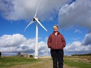 One community using wind power to address isolation in their village