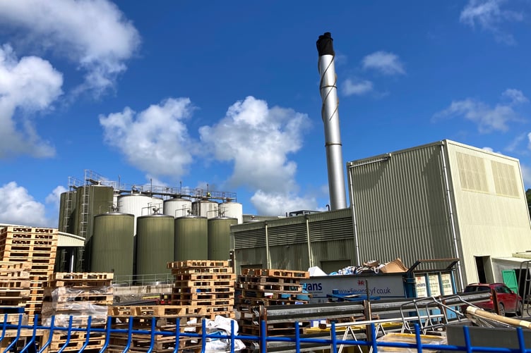 Some of the tanks and pipework at the creamery (pic Richard Youle and free for use for wire partners)