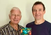 Father and son launch debut sci-fi novel at Tenby Bookshop