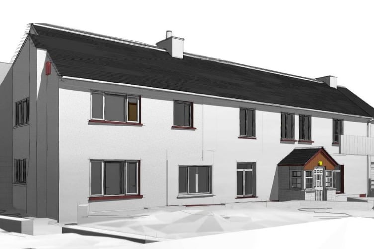 The subdivision of Torbant Farmhouse, Croesgoch, to form four residential units has been approved by planners. Picture: Johnston Planning/ GMW Design