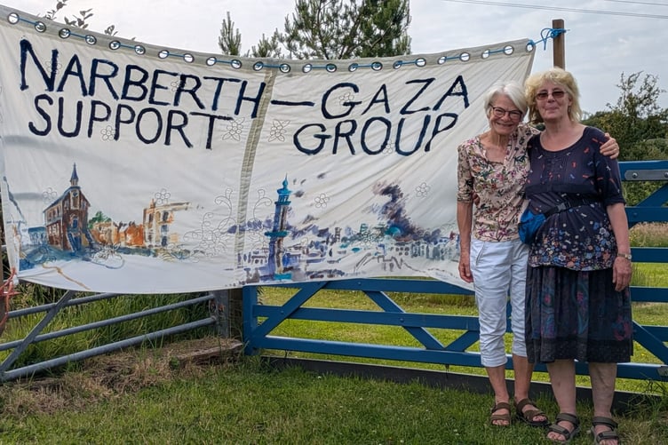 The Narberth Palestine Support Group's recent ‘Open Garden’ event drew crowds, raising over £3,000