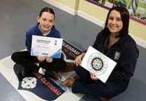 Pembrokeshire pupil wins competition with Active Travel logo design