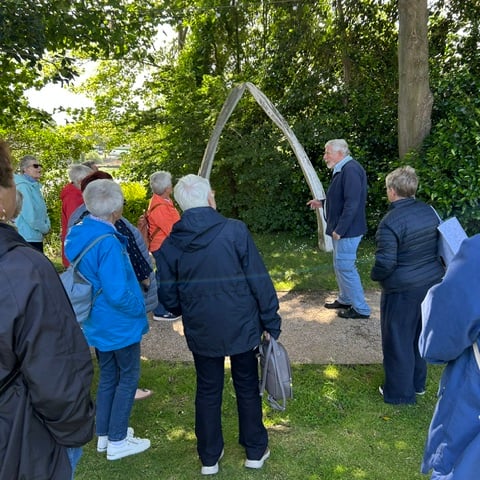 Kilgetty WI Touring Cardigan Castle with Kevin