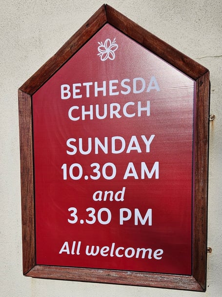 Services at Bethesda Church, Saundersfoot are held twice on Sunday. Find the church opposite the Four Seasons on the A478 to Tenby (Narberth Road).