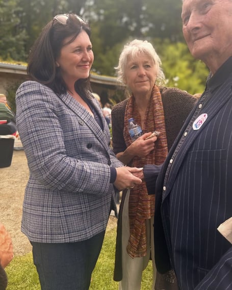 Claire Archibald at the Mencap 80th Anniversary Garden Party in Stackpole Walled Gardens