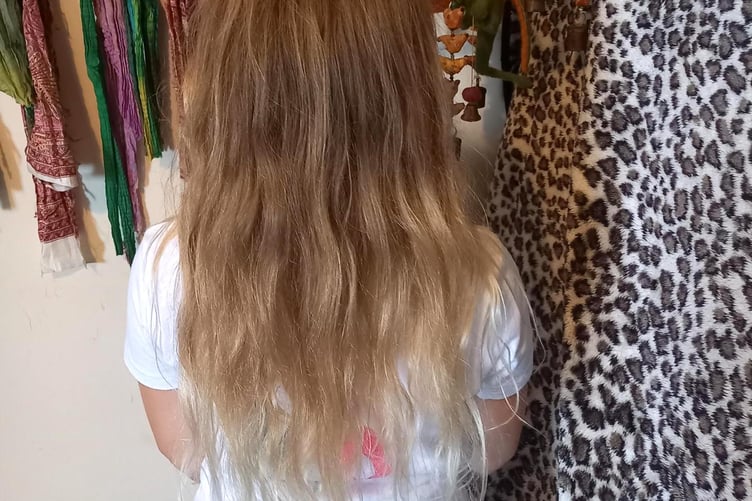 The seven-year-old pupil from Manorbier School, will be conducting a charity hair-chop for The Little Princess Trust.