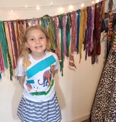 Kahlila Okwedy has chosen to do something incredibly selfless.
She has decided to donate her long hair to The Little Princess Trust,
