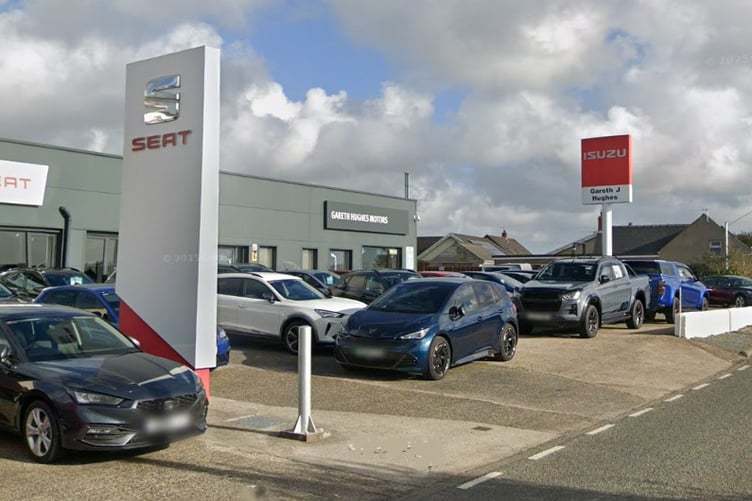 Gareth Hughes Motors. Picture: Google Street View.