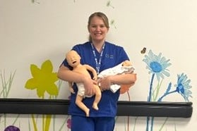 These manikins will be used to provide hands-on training to all neonatal staff.