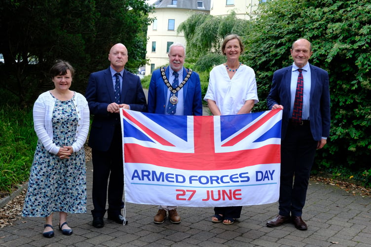 armed forces flag Pembrokeshire