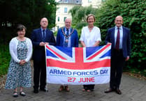 Pembrokeshire Council celebrates Armed Forces Day with flag raising