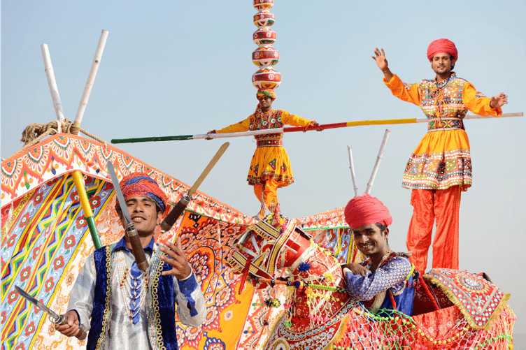 Circus Raj will bring the festival to a thrilling close with breathtaking acrobatics