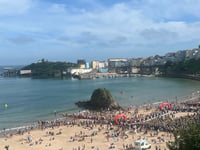 Long Course Weekend kicks off in Tenby with spectacular swim
