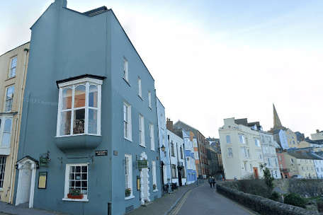 Florentino’s Tenby restaurant which overlooks the harbour.