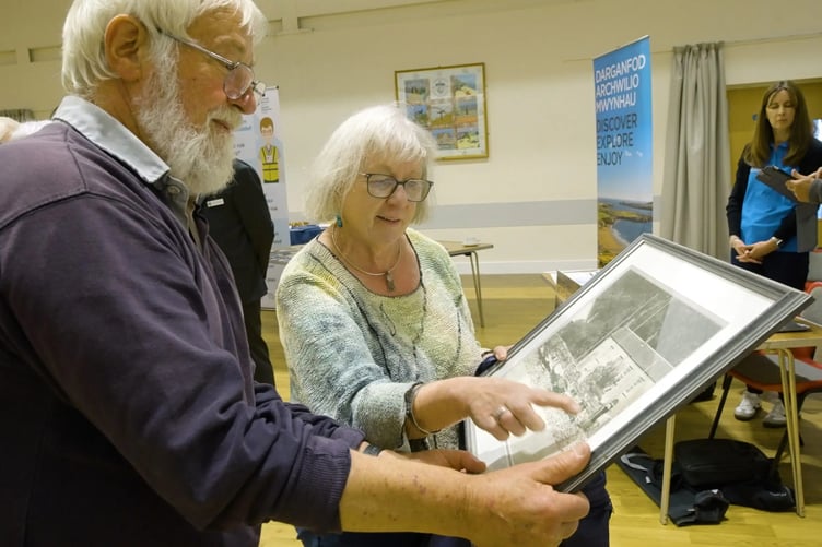 Coastal resilience event at Saundersfoot Regency Hall