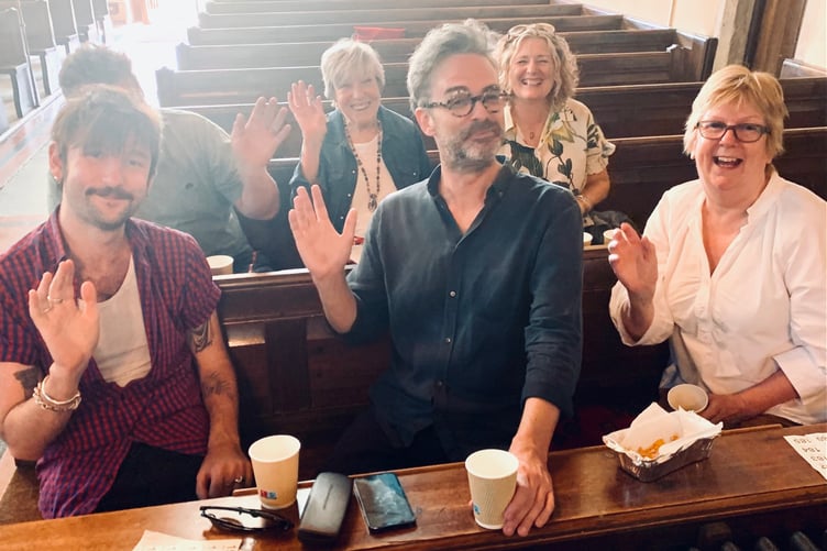 Quiz and Fizz at St Andrew’s Church: The winning team