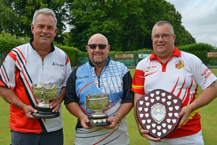 L to R: Brent Davies, Hugh Williams, Daniel Bassett