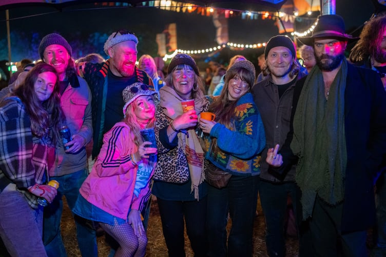 Revellers enjoy the atmosphere at Unearthed Festival, which returned for another weekend of music, arts and community.