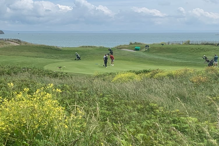 Tenby came out on top against Ashburnham Golf Club