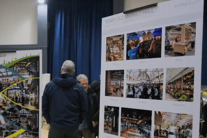 Tenby Market Hall community engagement