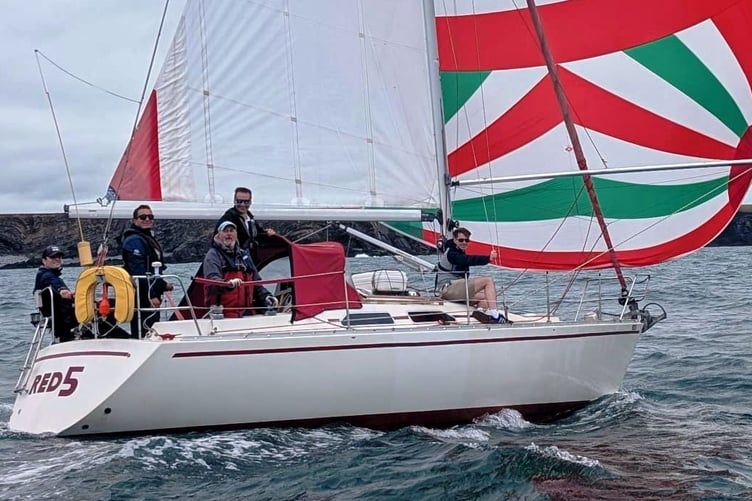 The Hobbs Point to Tenby race was well contested