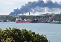 Fire at Milford Haven oil terminal