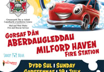 Milford Haven Fire Station Charity Car Wash