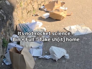 'Travellingwelshman' slams lazy litterbugs