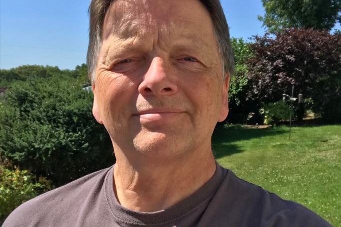 Nigel Drean, who flattended protruding nails at a children's playground despite reporting the issue a number of times (pic courtesy of Nigel Drean and free for use for wire