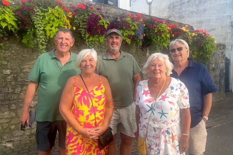 Tenby in Bloom judging