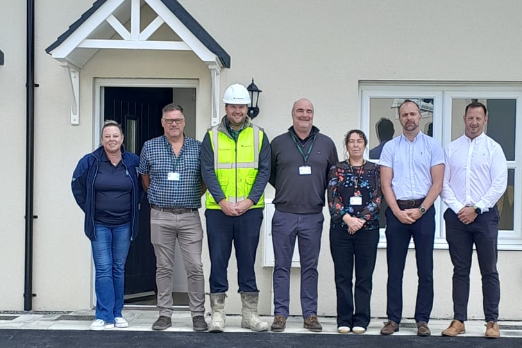 The completion of these first homes at Ger y Môr is a significant milestone for Saundersfoot