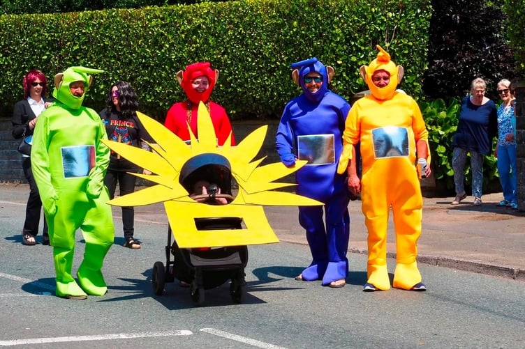 ‘Teletubbies’ at Neyland Carnival