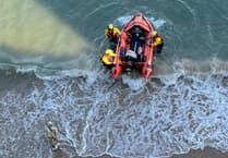 RNLI rescues six beachgoers cut off by tide in Tenby