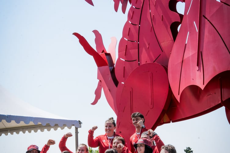 Team Wales wished success at Commonwealth Games
