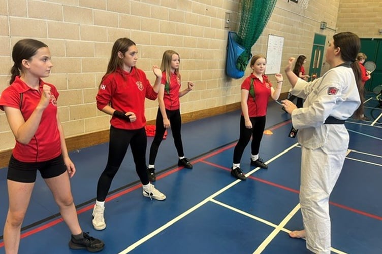 The pupils took part in a wide range of sports