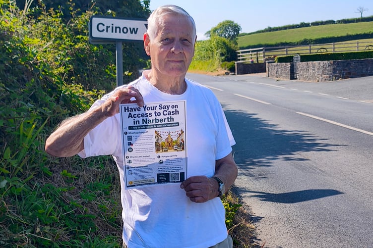 Local pensioner Terry Pitts, who is nearly 90, remarked: “I prefer paying for things in cash, but the one cash machine we have left is often empty when I try to use it.